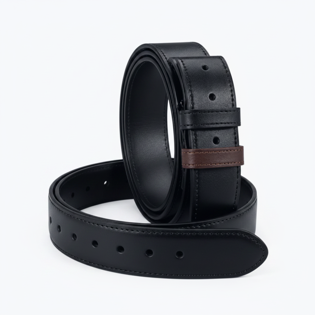 S-Shape Black Belt